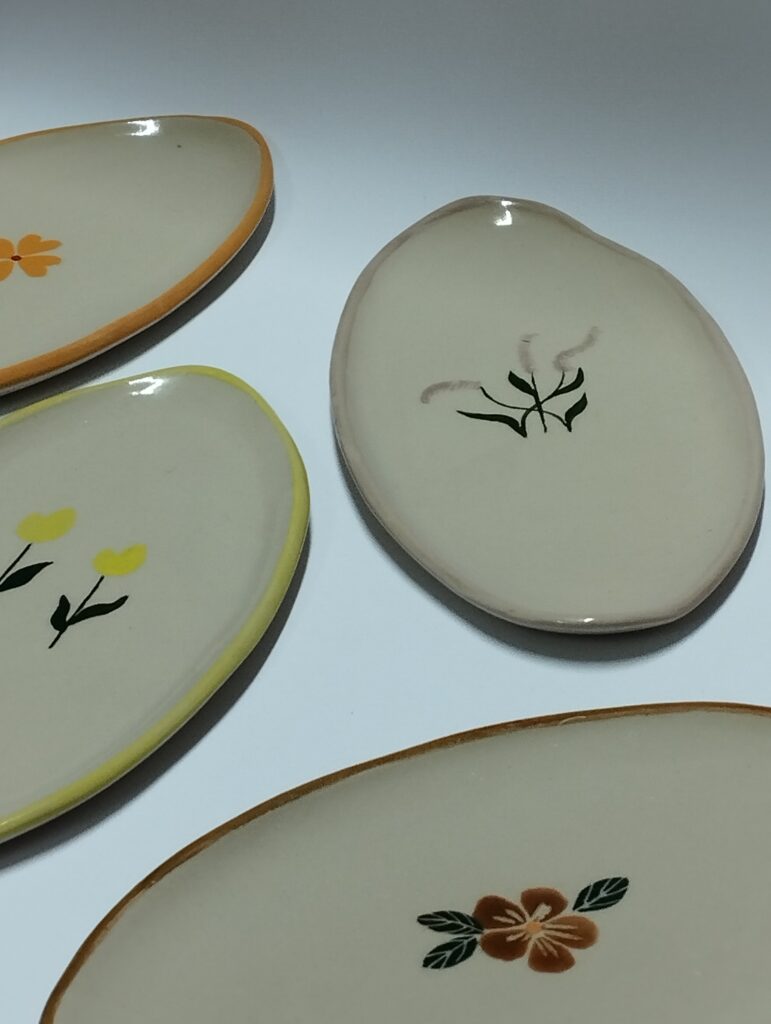Floral Platter